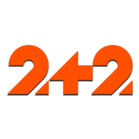 Логотип канала 2+2 HD