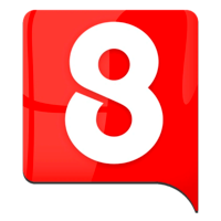 Логотип канала 8 канал (Красноярский край)