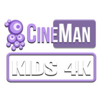 Логотип канала CineMan Kids 4K