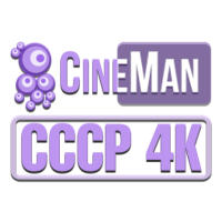Логотип канала CineMan CCCP 4K