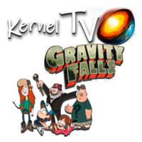 Логотип канала Kernel TV Гравити Фолз