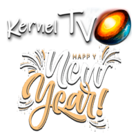 Логотип канала Kernel TV Счастливого нового года