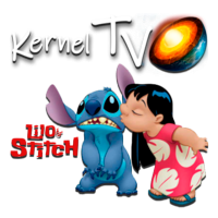 Логотип канала Kernel TV Лило и Стич