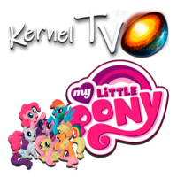Логотип канала Kernel TV Мой маленький Пони