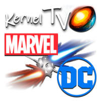 Логотип канала Kernel TV Марвел vs DC