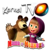 Логотип канала Kernel TV Маша и Медведь