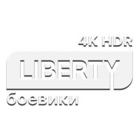 Логотип канала Liberty Боевики 4K HDR