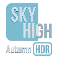 Логотип канала SKY HIGH AUTUMN HDR