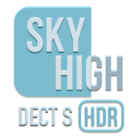 Логотип канала SKY HIGH DECT S 4K HDR