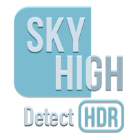 Логотип канала SKY HIGH DETECT HDR
