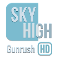 Логотип канала SKY HIGH GUNRUSH FHD