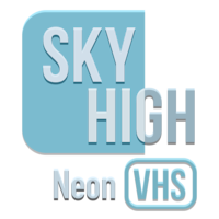 Логотип канала SKY HIGH NEONVHS FHD