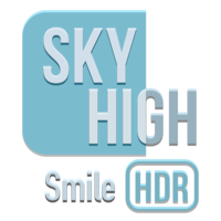 Логотип канала SKY HIGH SMILE 4K HDR