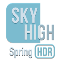 Логотип канала SKY HIGH SPRING HDR