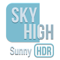 Логотип канала SKY HIGH SUNNY HDR