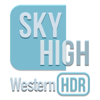 Логотип канала SKY HIGH WESTERN HDR