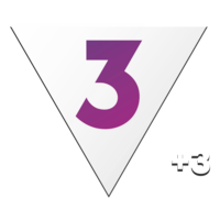 Логотип канала ТВ3 (+3)